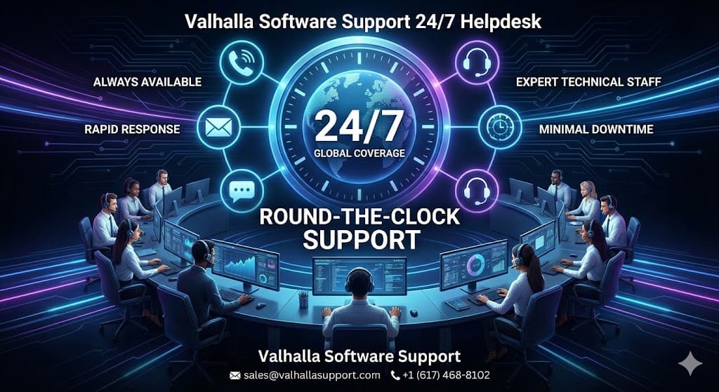 24/7 Helpdesk